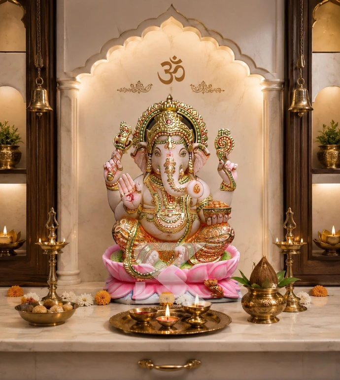 Ganesha in Home Mandir