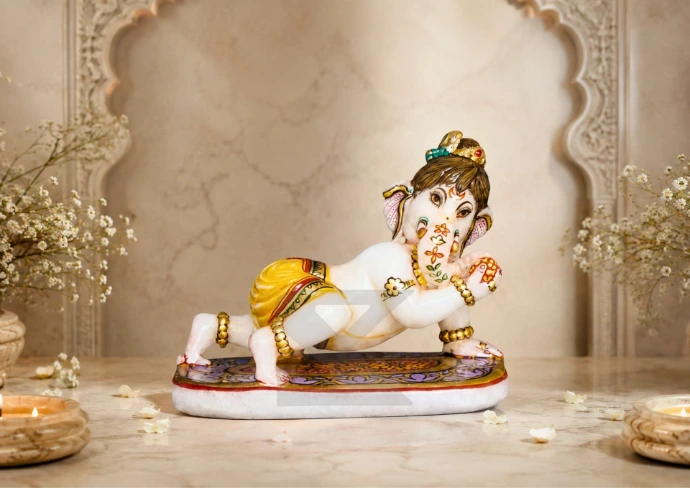 Marble Bal Ganesha — Hero