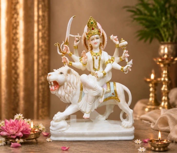 Marble Goddess Durga Lifestyle