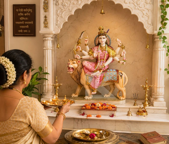 Marble Goddess Durga — Lifestyle
