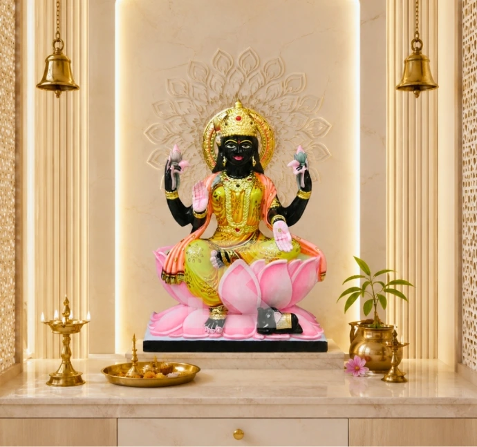 Custom Marble Goddess Lakshmi