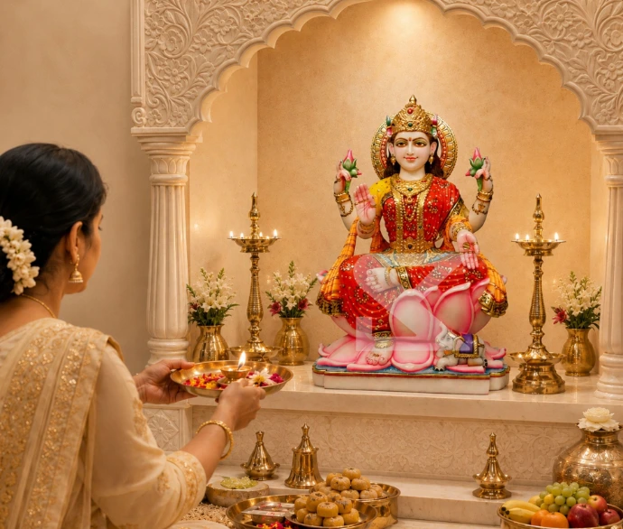 Marble Goddess Lakshmi — Lifestyle