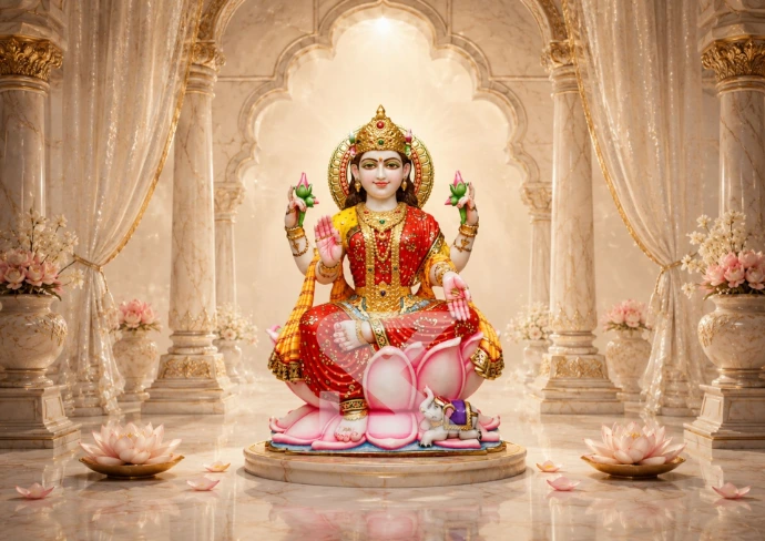Marble Dhana Lakshmi — Hero