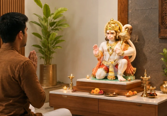 Aashirwad Hanuman placement guide