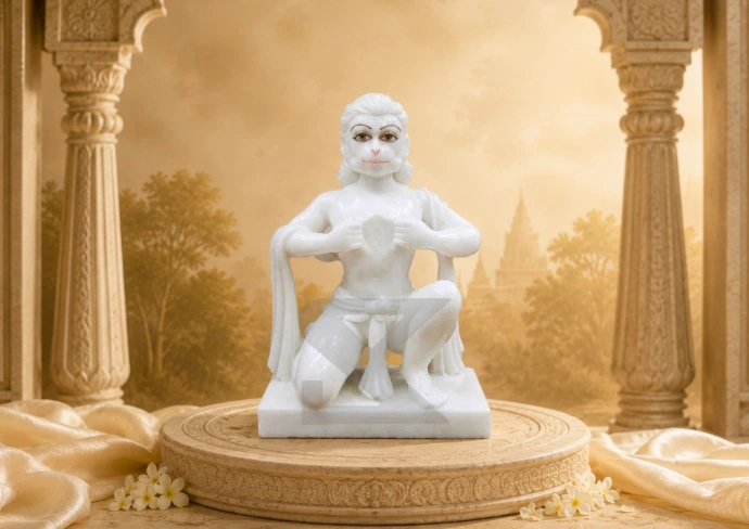 Marble Bhakti Hanuman — Hero