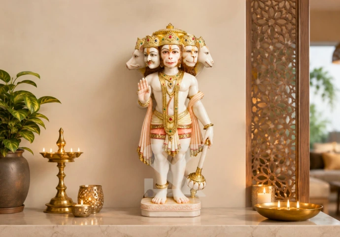 Panchmukhi Hanuman placement guide