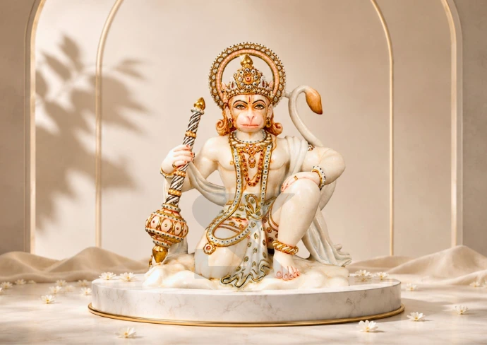 Marble Veer Hanuman — Hero