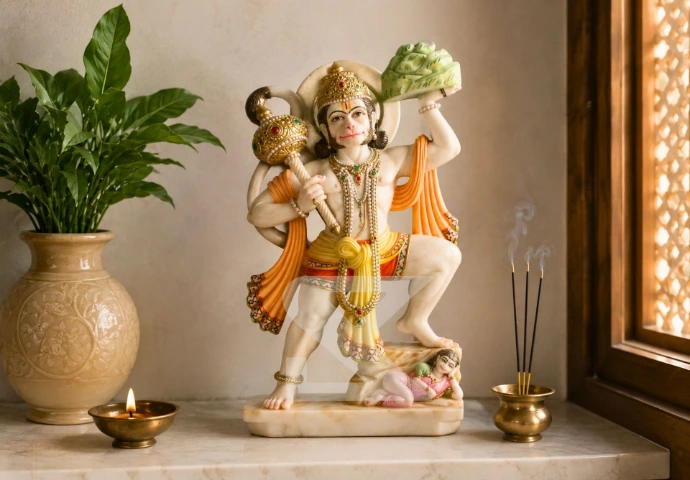 Sanjeevani Hanuman placement guide