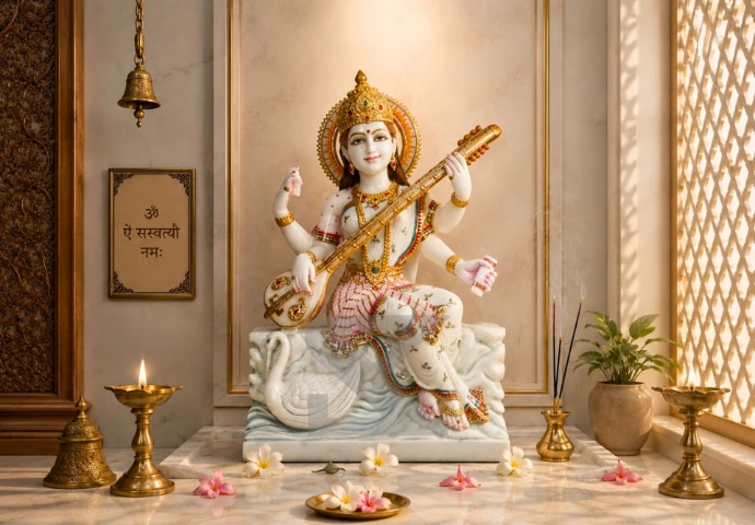 Veena Vadini Saraswati placement guide