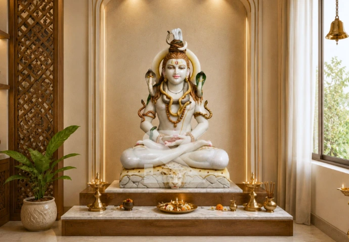 Marble Lord Shiva Placement Guide