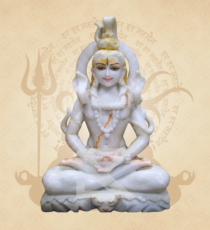 Meditating Shiva Adiyogi