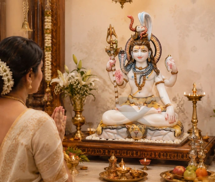 Marble Lord Shiva — Lifestyle