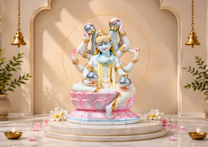 Marble Modern Shiva — Hero