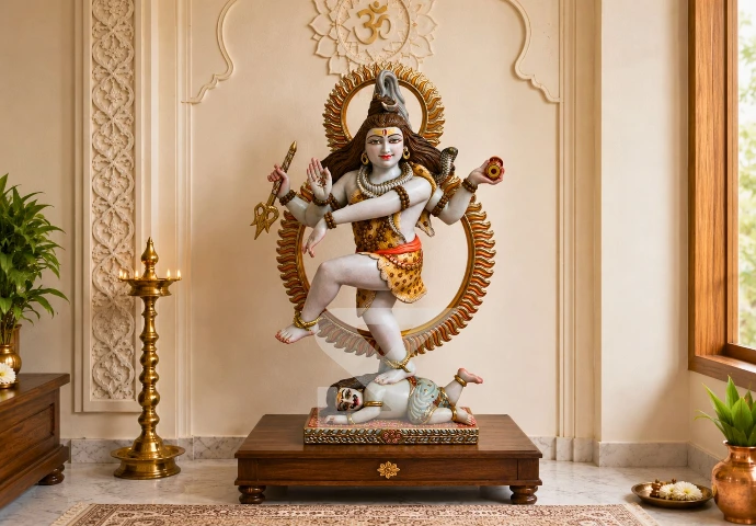 Tandava Shiva placement guide