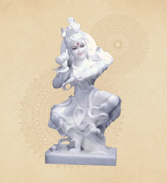 Tandava Shiva — Design 03 — SKM-TDV-03 — Marble Shiva Statue