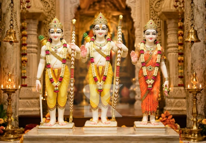 ISKCON Ram Darbar placement guide