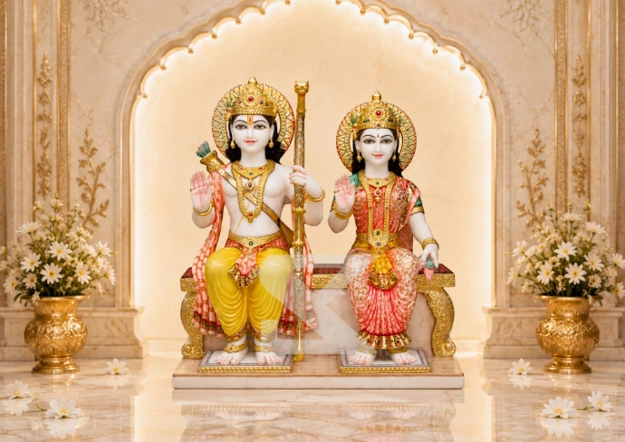 Marble Sita Ram — Hero
