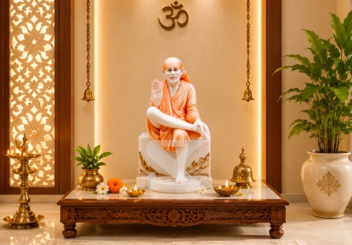 Blessing Sai Baba placement guide