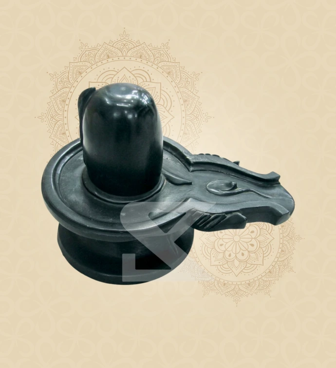 Marble Shivalinga — Design 02 — SKM-SLG-02 — Marble Shiv Parivar Statue