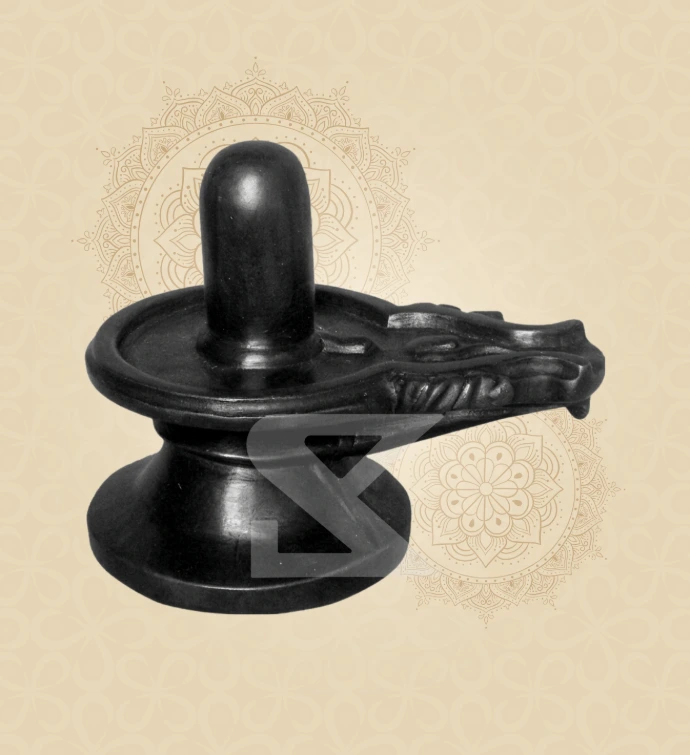Marble Shivalinga — Design 04 — SKM-SLG-04 — Marble Shiv Parivar Statue