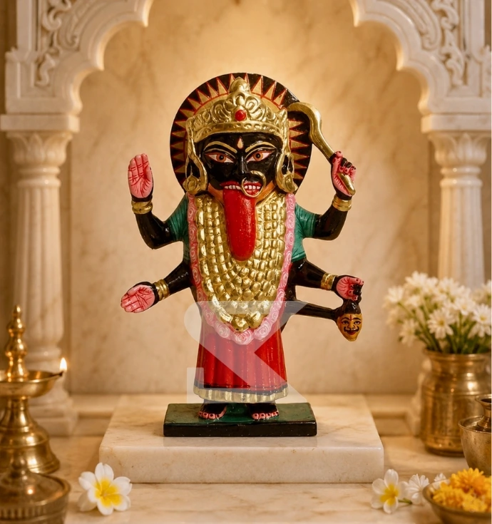 Custom Marble Maa Kali Murti
