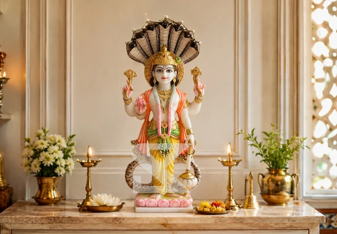 Lord Narayan placement guide