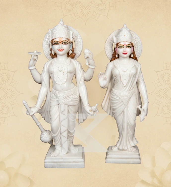 Standing Laxmi Narayan — Design 08 — SKM-STL-08