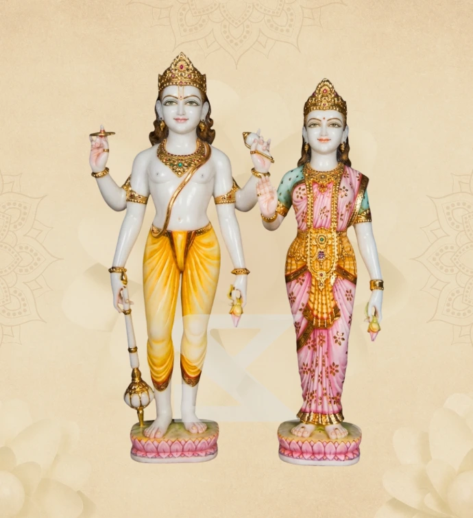 Standing Laxmi Narayan — Design 07 — SKM-STL-07