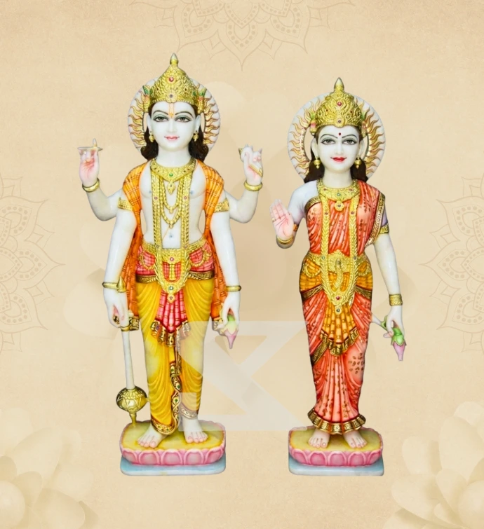 Standing Laxmi Narayan — Design 03 — SKM-STL-03