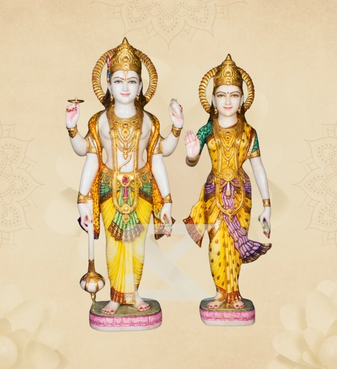 Standing Laxmi Narayan — Design 06 — SKM-STL-06