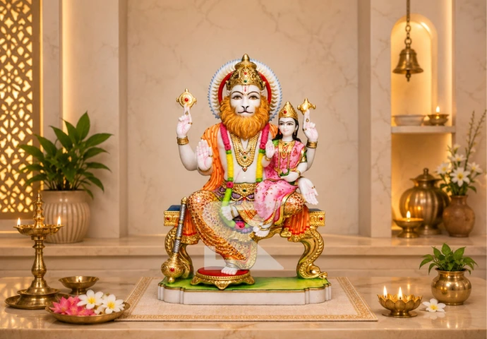 Lord Narasimha Placement Guide