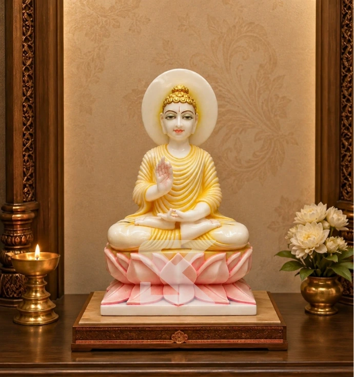 Custom Marble Buddha Statue