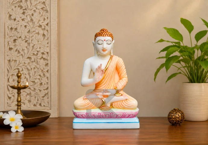 Marble Buddha — Perfect For