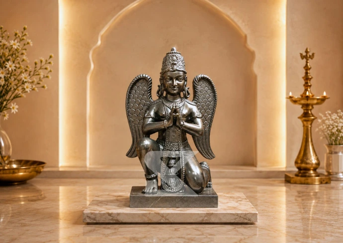 Marble Garuda Statue — Shilakrut