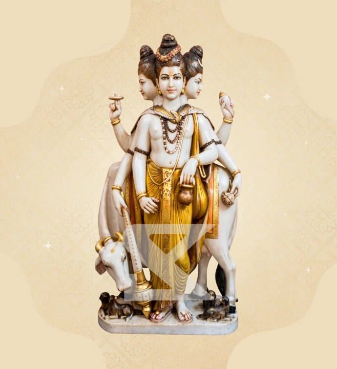 Seated Dattatreya Murti