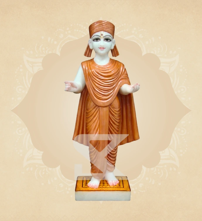 Large Temple Swaminarayan Statue