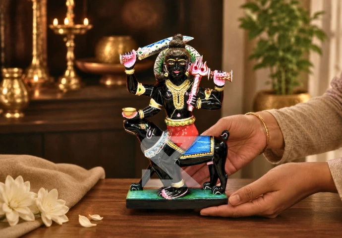 Marble Kaal Bhairav — Perfect For