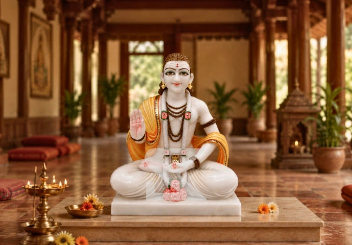 Marble Baba Balaknath — Perfect For