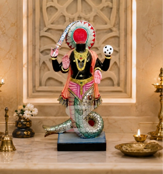 Custom Marble Navagraha Statue