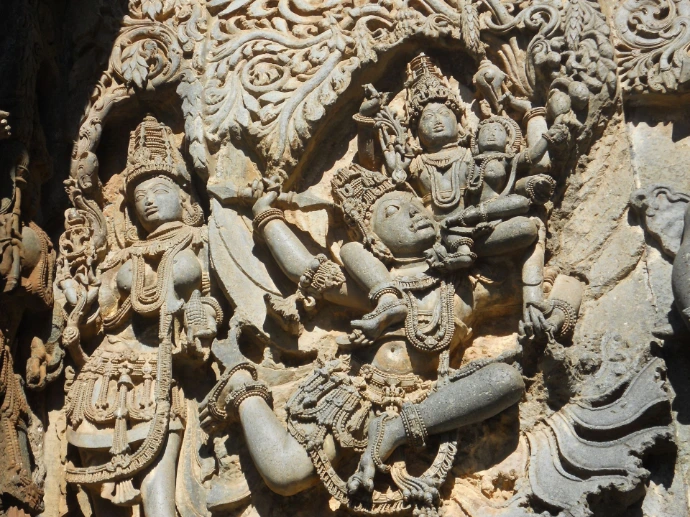 Belur and Halebidu Hoysala Temple Sculpture