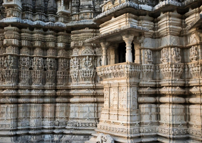 Dilwara Jain Temple Marble Carving