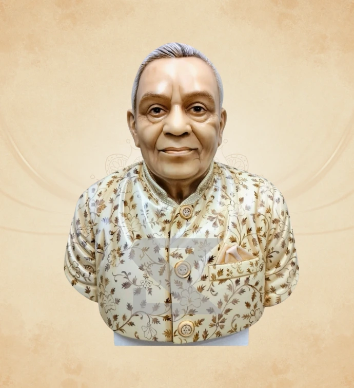 Religious Figure Bust — SKM-HB-08 — Marble Human Bust