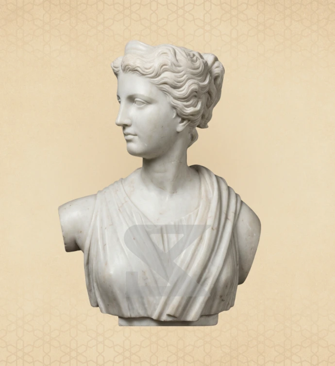 Classical Grecian Bust — SKM-FG-16 — Marble Figurines
