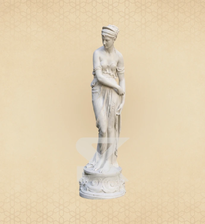 Classical Standing Maiden — SKM-FG-21 — Marble Figurines