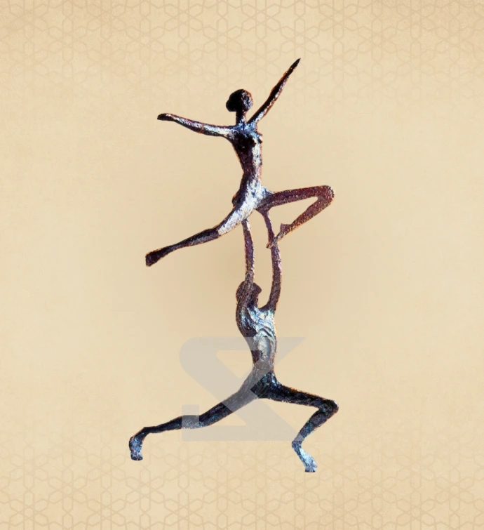 Ballet Dancer Figurine — SKM-FG-07 — Marble Figurines