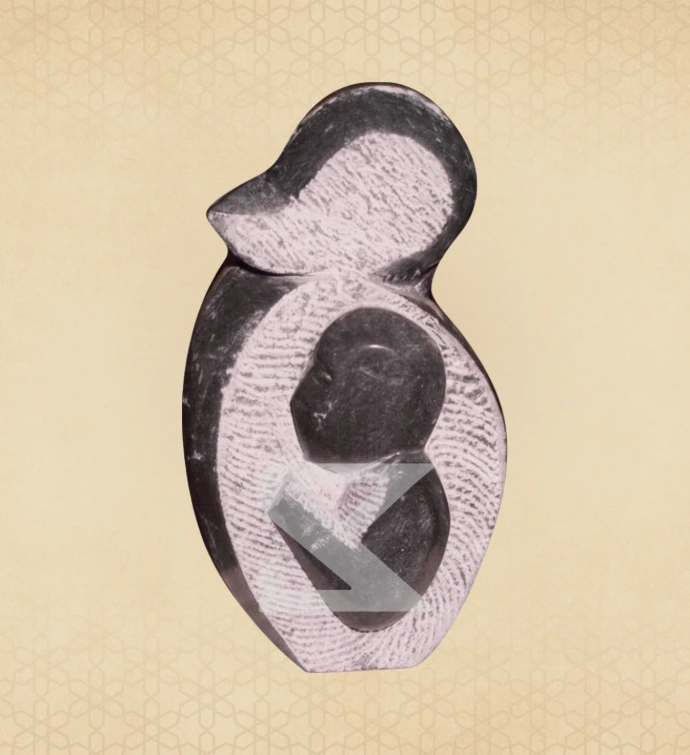 Abstract Cradle Form — SKM-FG-05 — Marble Figurines