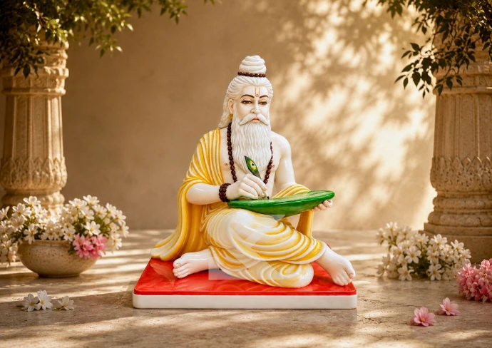 Marble Shri Valmiki Rishi — Hero