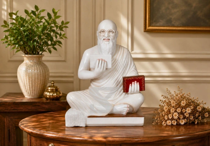 Marble Shri Shrimad Indraddin Surishwer Ji Lifestyle