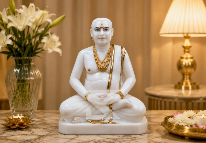 Marble Sri Kali Babu Prasad Gurudev Lifestyle