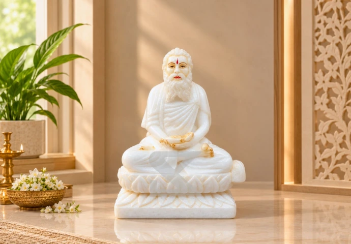 Marble Shri Shanti Suri Ji Lifestyle